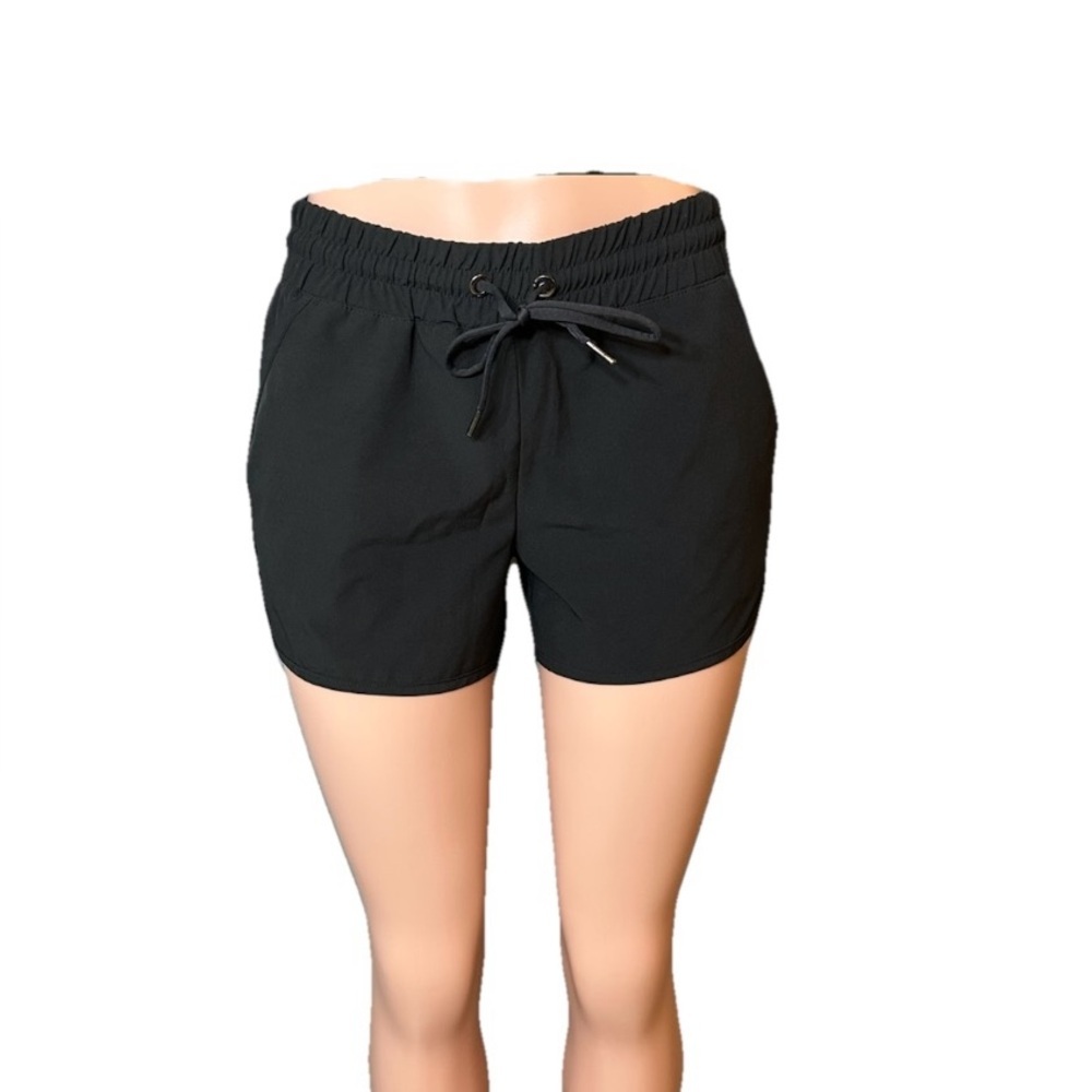 BCG Sleek Black Active Shorts Womens Small | Sporty Chic Comfort